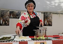 Tenchi de la Fuente, en la feria del pasado año.