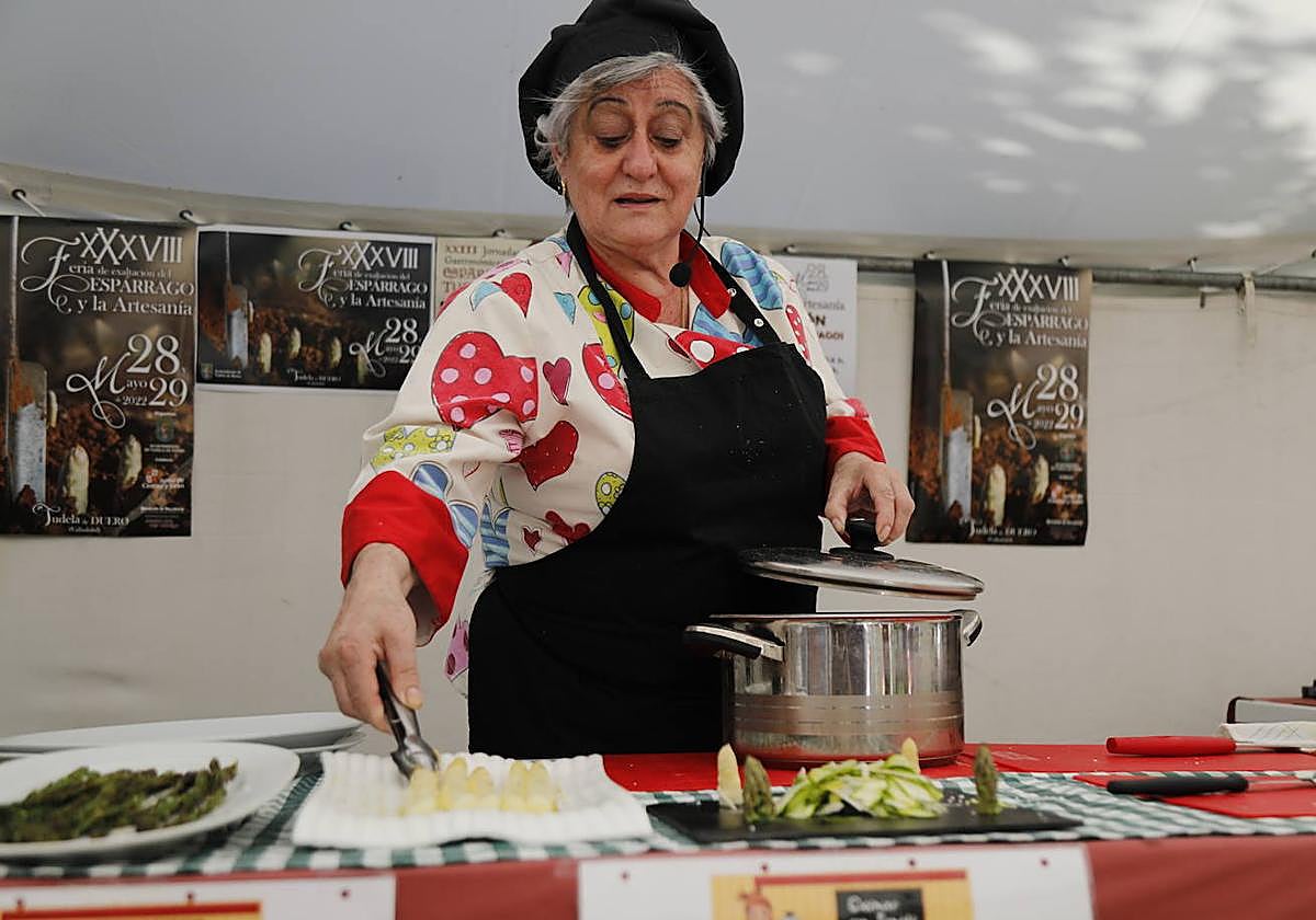 Tenchi de la Fuente, en la feria del pasado año.