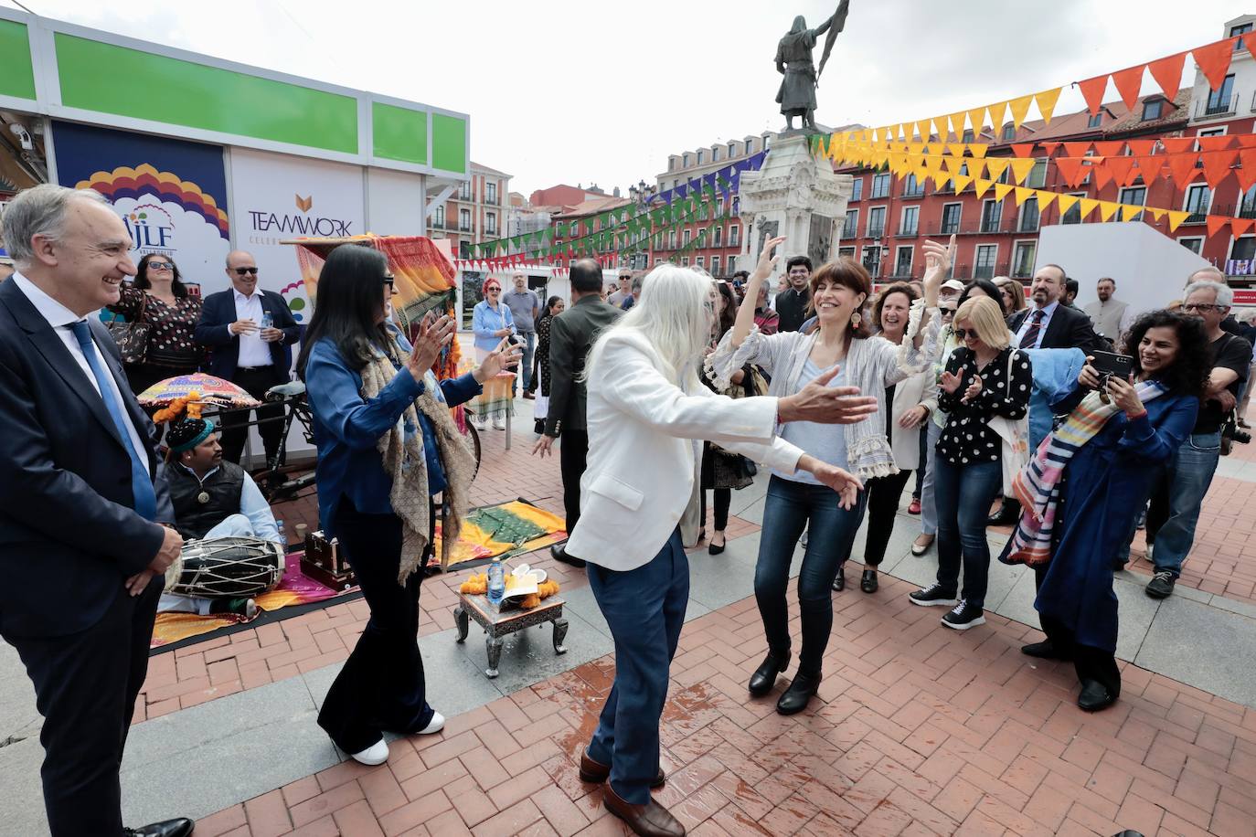 Las imágenes de la apertura de la Feria del Libro de Valladolid