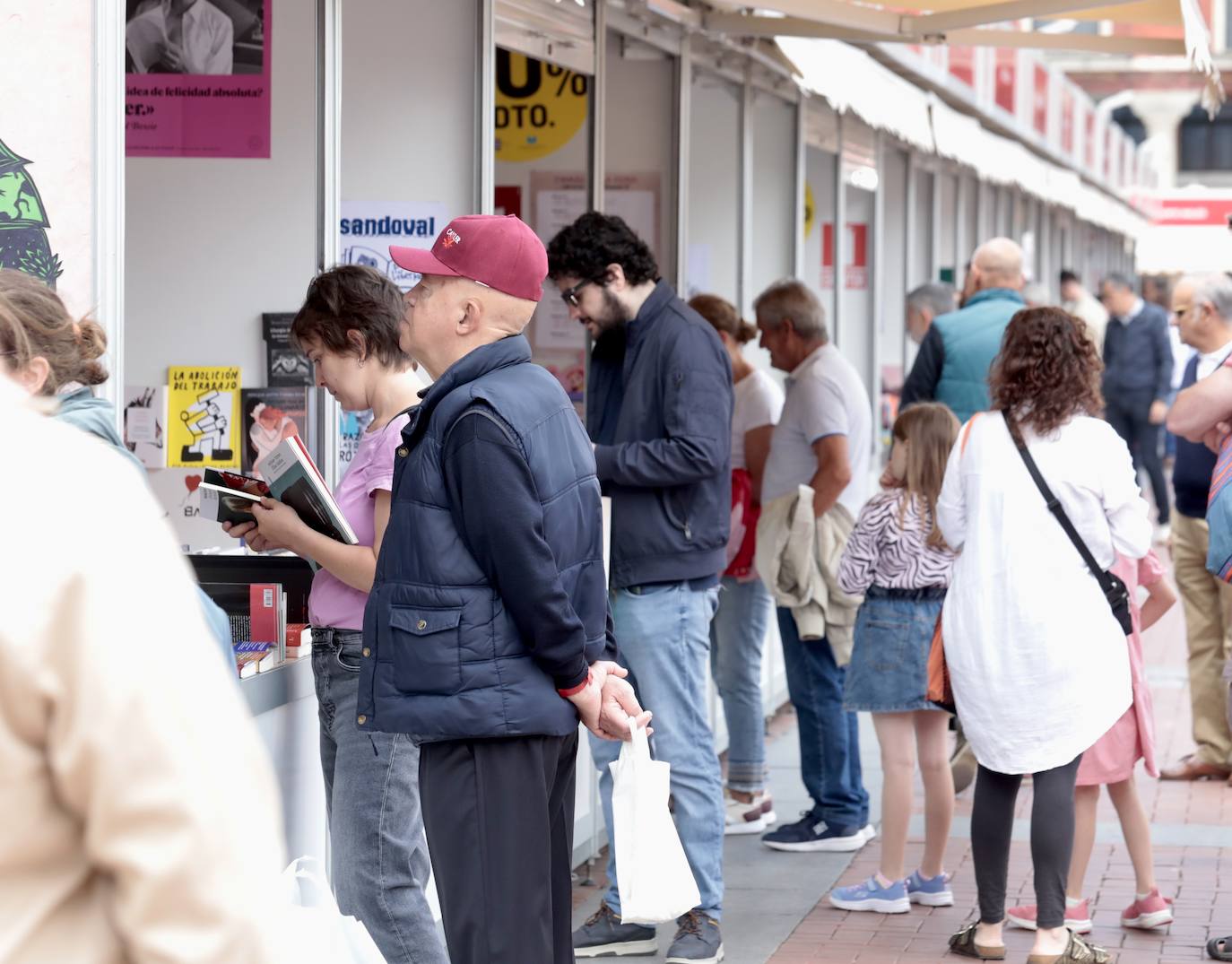 Las imágenes de la apertura de la Feria del Libro de Valladolid