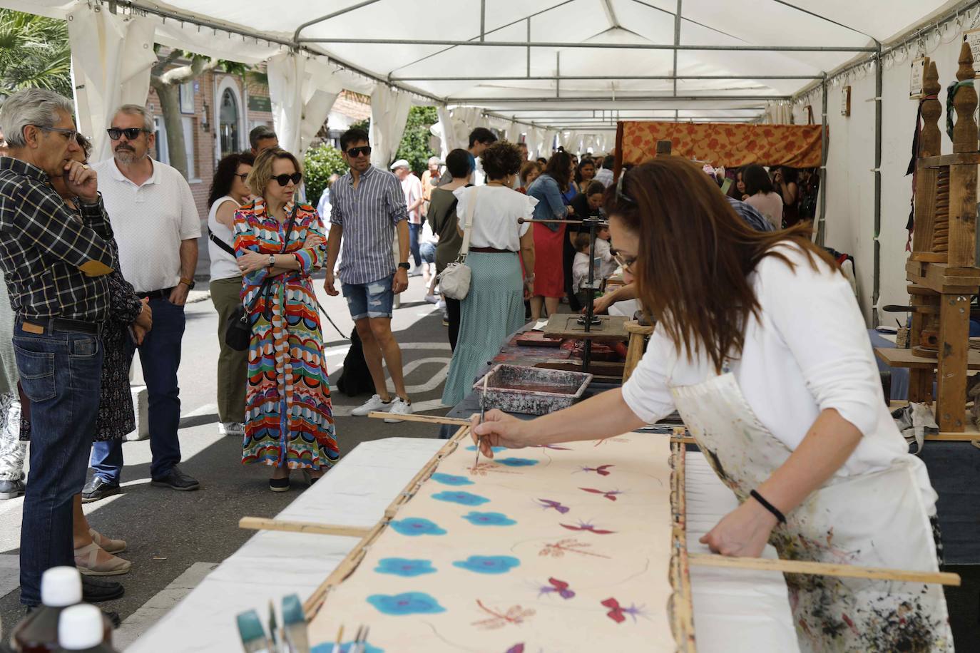 La Feria del Espárrago de Tudela de Duero, en imágenes