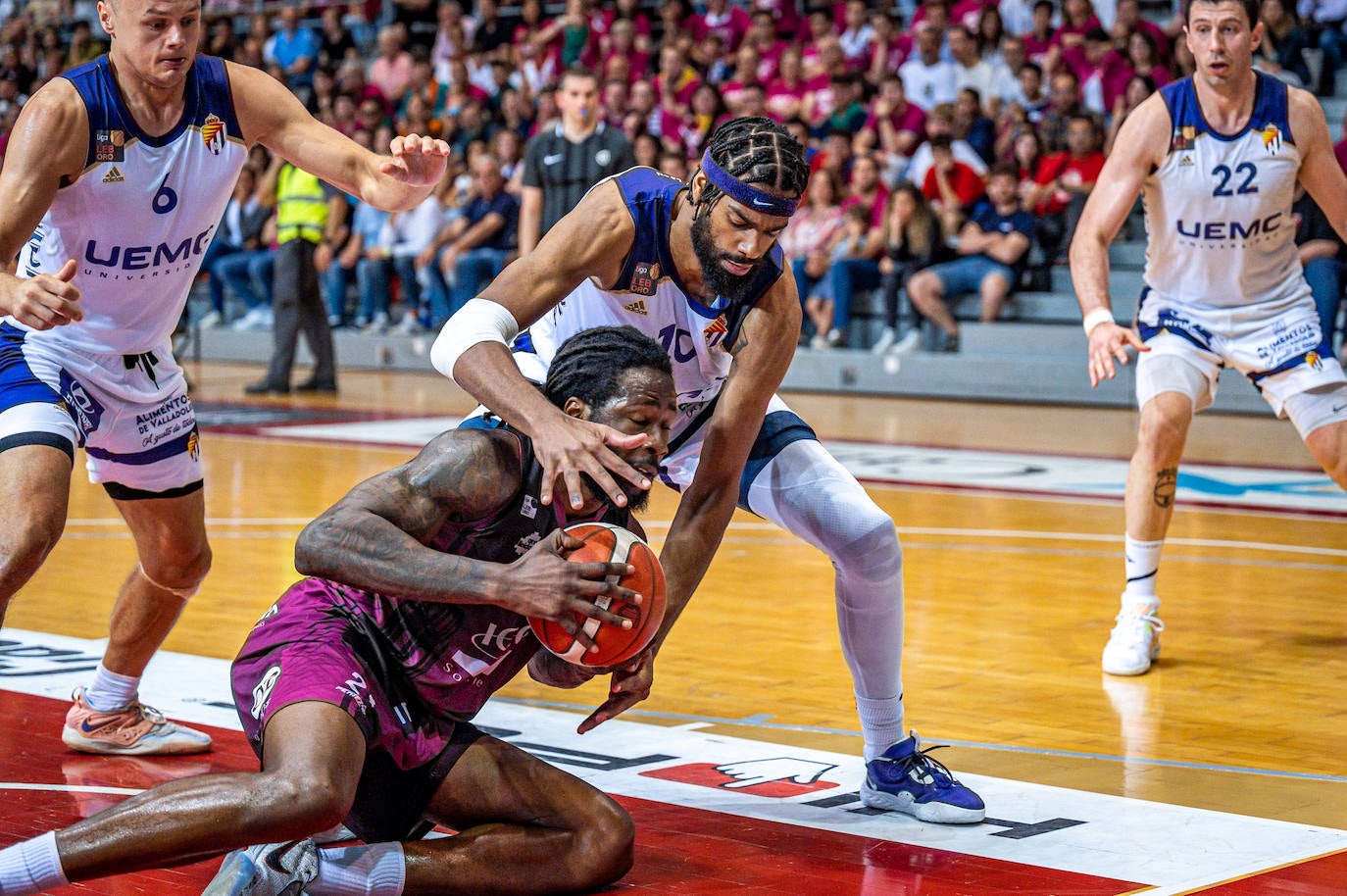 El partido entre Força Lleida y UEMC Real Valladolid, en imágenes