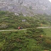 Evacuada en helicóptero una senderista que se lesionó el tobillo en el Espigüete