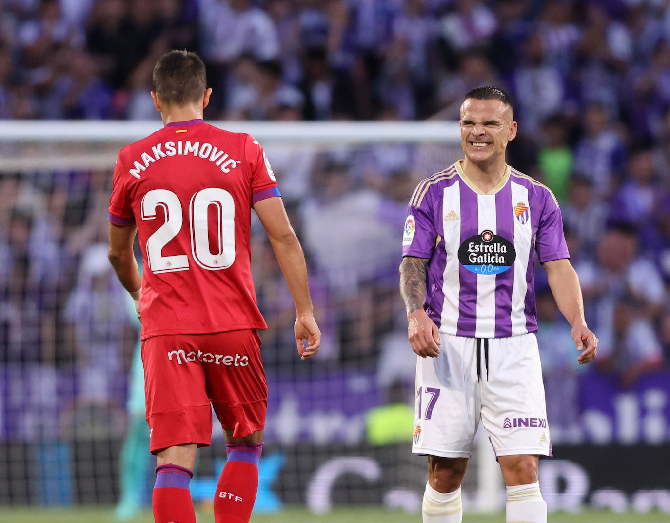 Las imágenes de la primera parte del Real Valladolid