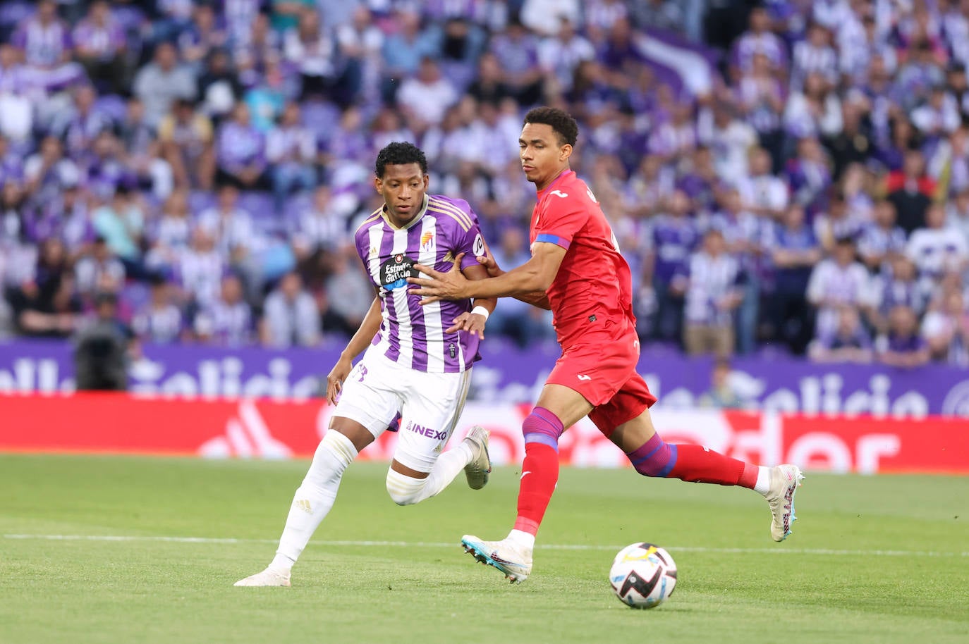 Las imágenes de la primera parte del Real Valladolid