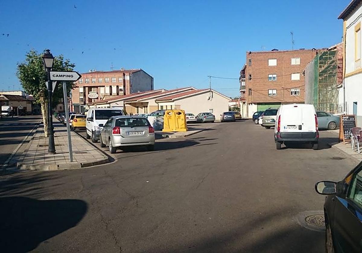 Entornos de la plaza Conde Garay de Carrión, en una imagen de archivo.