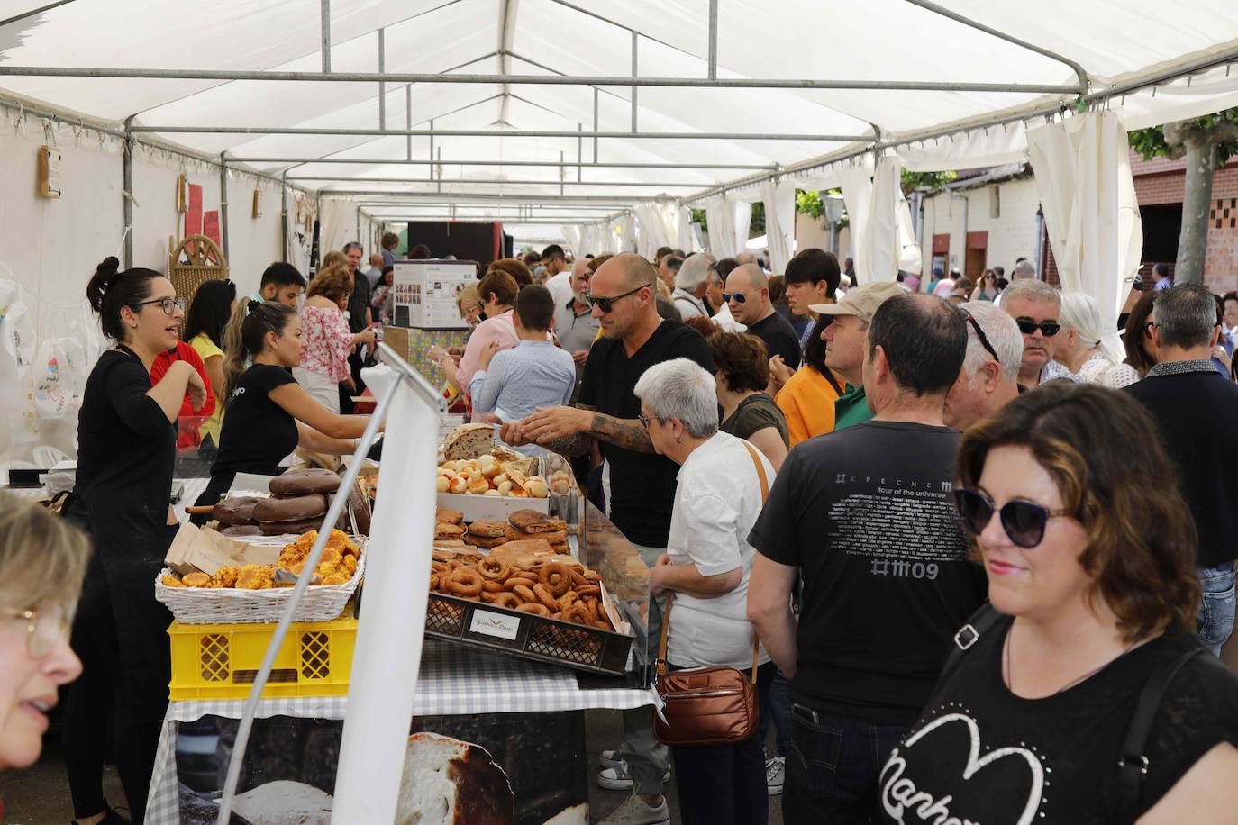 La segunda jornada de la Feria del Espárrago de Tudela, en imágenes