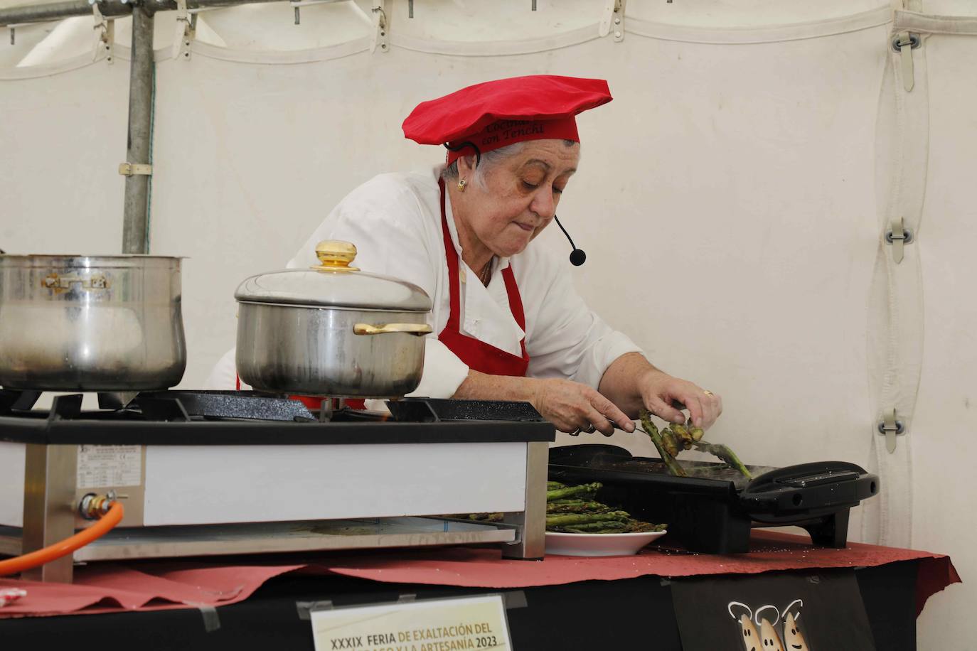 La segunda jornada de la Feria del Espárrago de Tudela, en imágenes