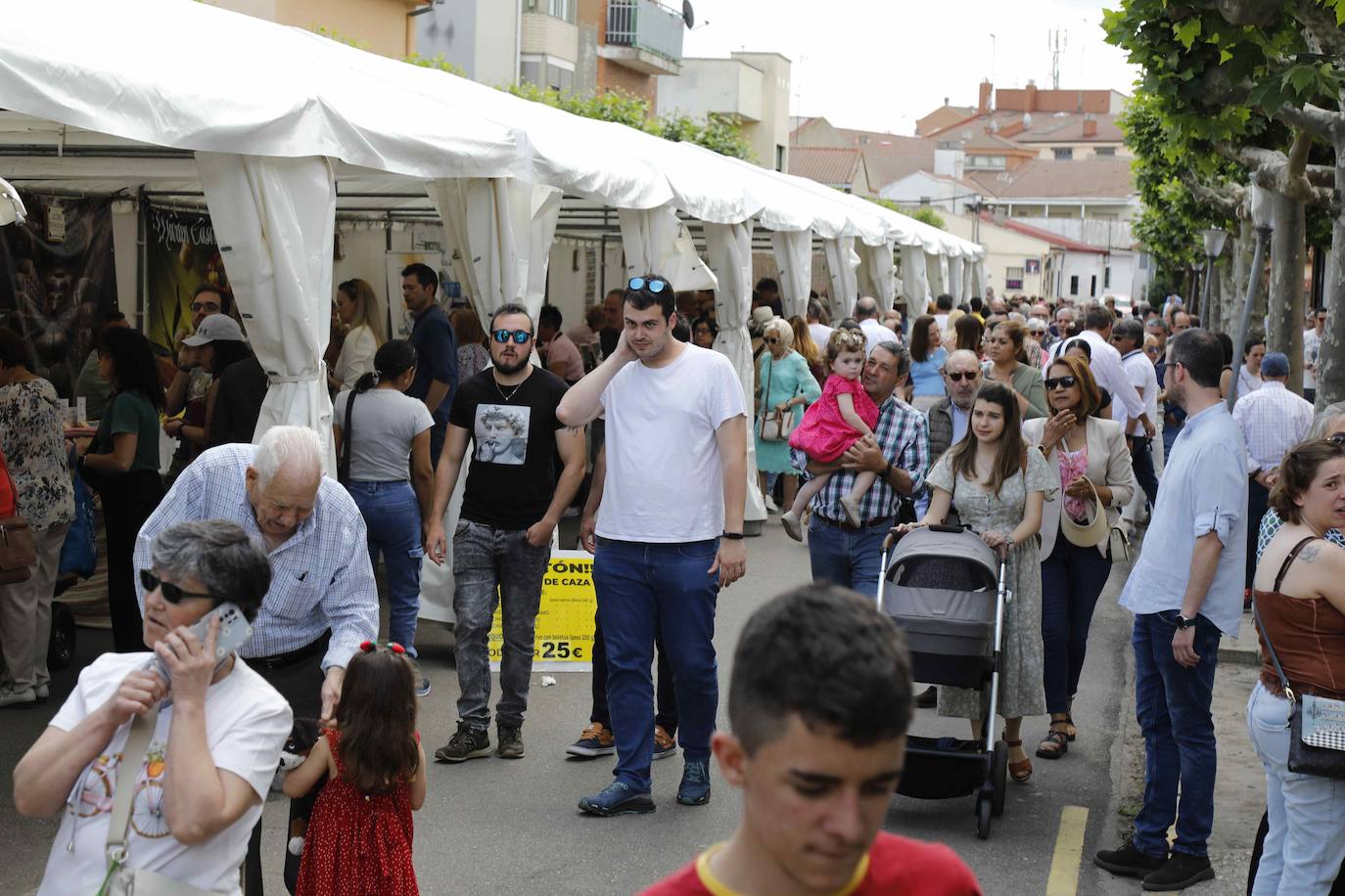 La segunda jornada de la Feria del Espárrago de Tudela, en imágenes