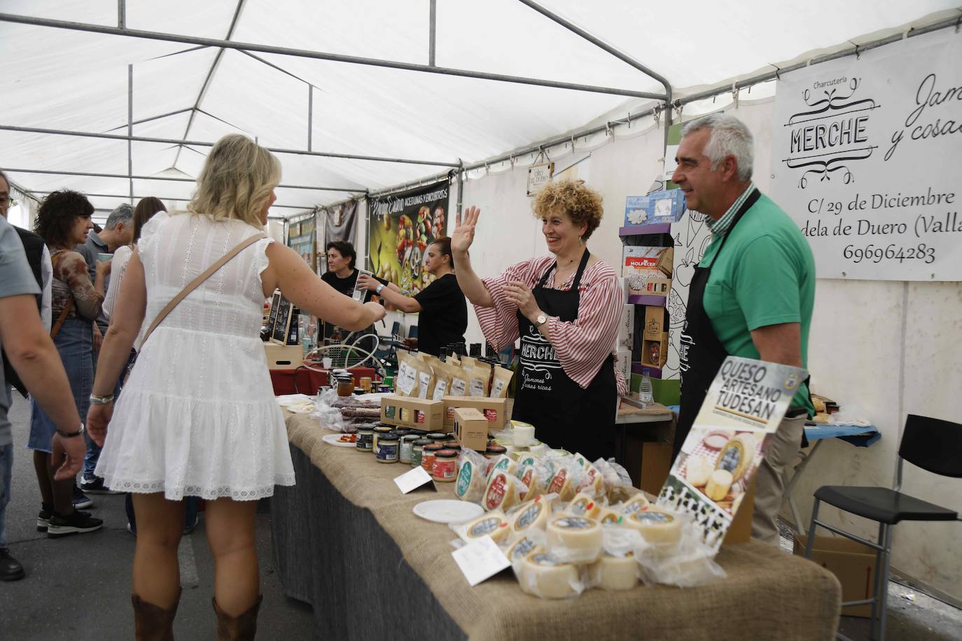 La segunda jornada de la Feria del Espárrago de Tudela, en imágenes