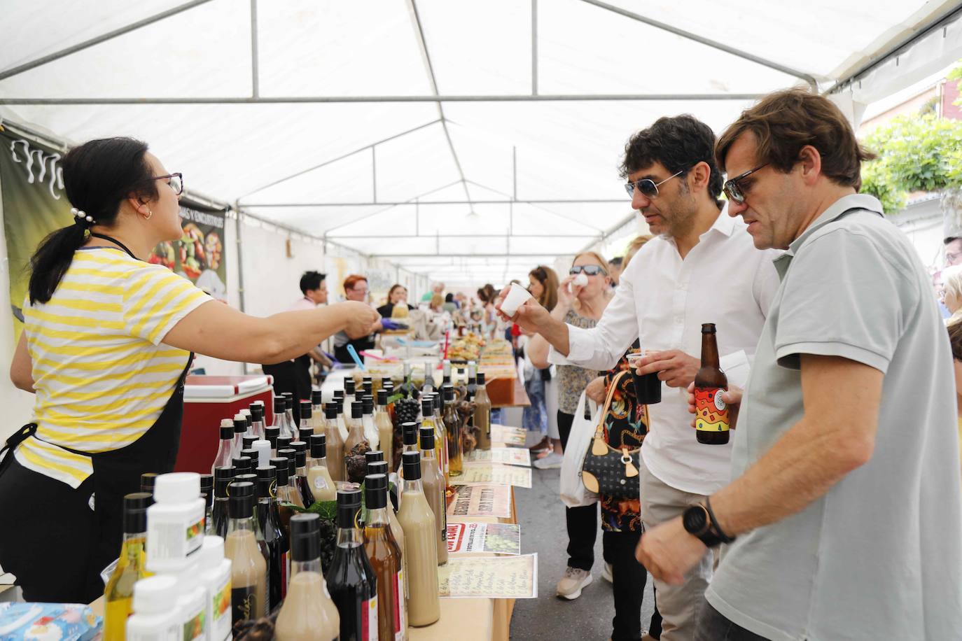 La segunda jornada de la Feria del Espárrago de Tudela, en imágenes