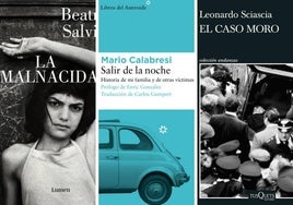 Portada de los tres libros recomendados esta semana.