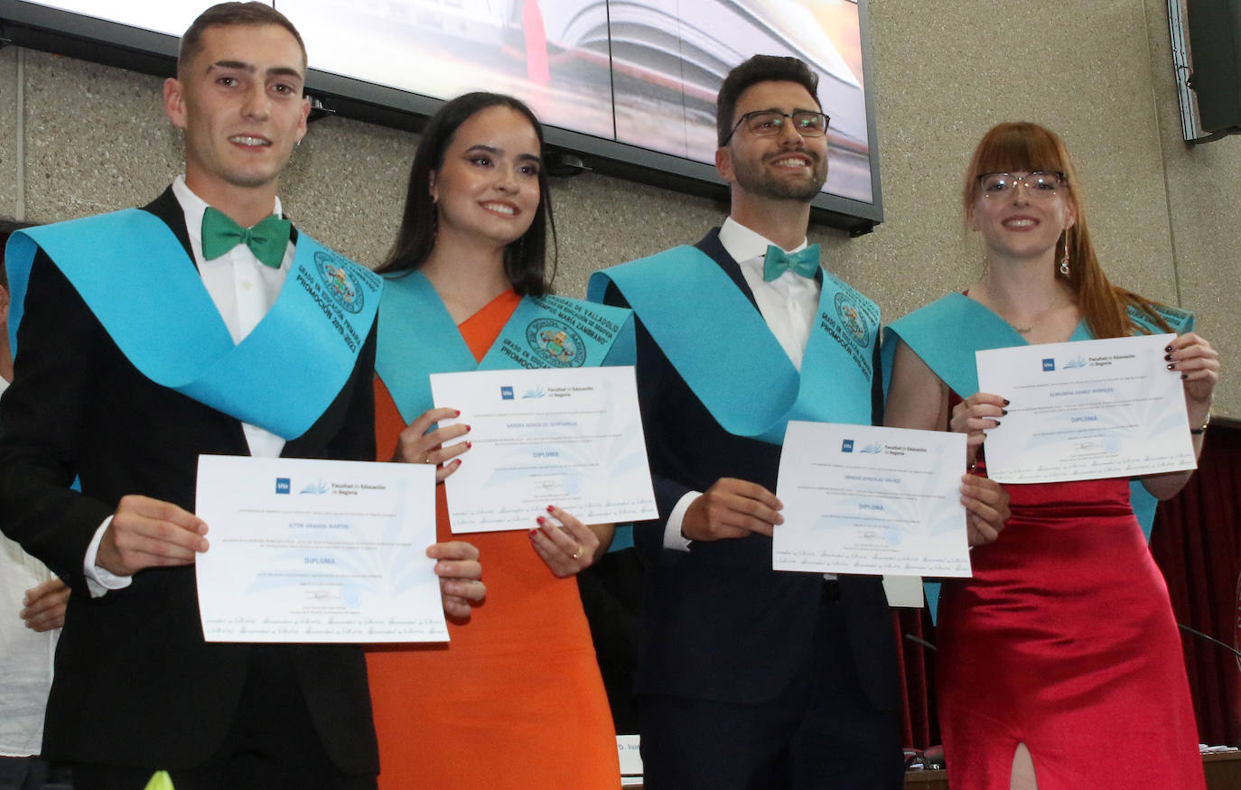 Graduación de los grados de Infantil y Primaria en Segovia