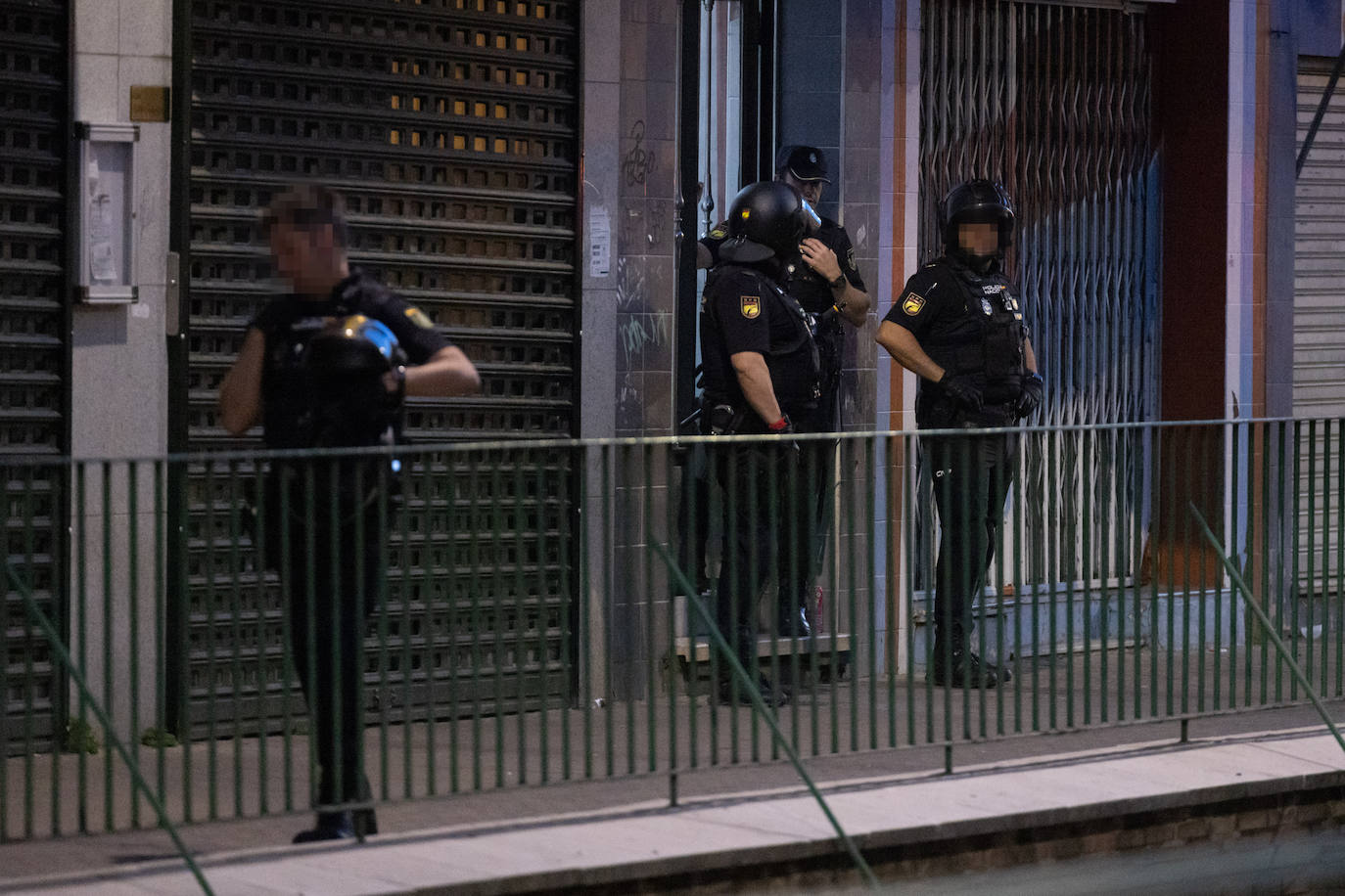 Redada antidroga de la Policía en el barrio de Pajarillos de Valladolid