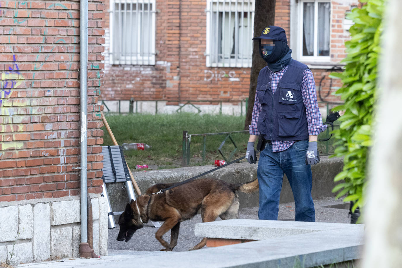 Redada antidroga de la Policía en el barrio de Pajarillos de Valladolid