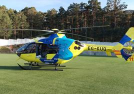 Herida grave una ciclista francesa al chocar contra un turismo en Cervatos