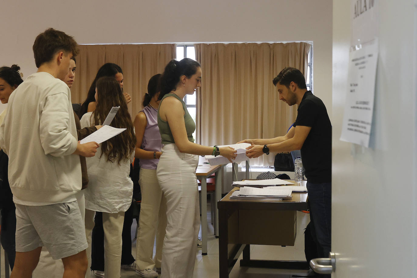 Los estudiantes palentinos se enfrentan a la EBAU