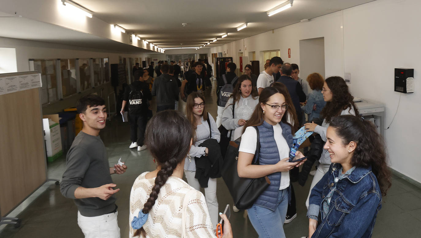 Los estudiantes palentinos se enfrentan a la EBAU