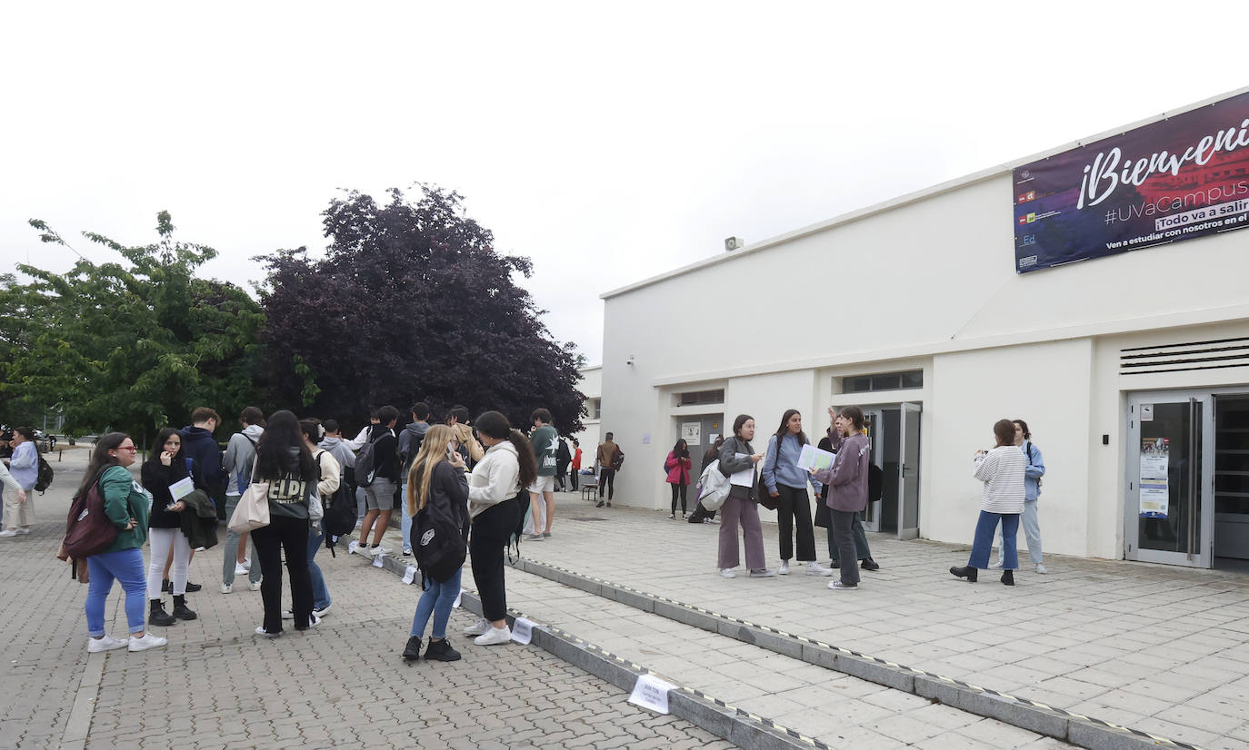 Los estudiantes palentinos se enfrentan a la EBAU