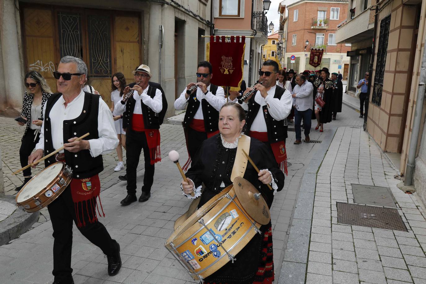 Los cofrades de honor de la Ribera del Duero: Vicente Vallés y Cristóbal Muñoz