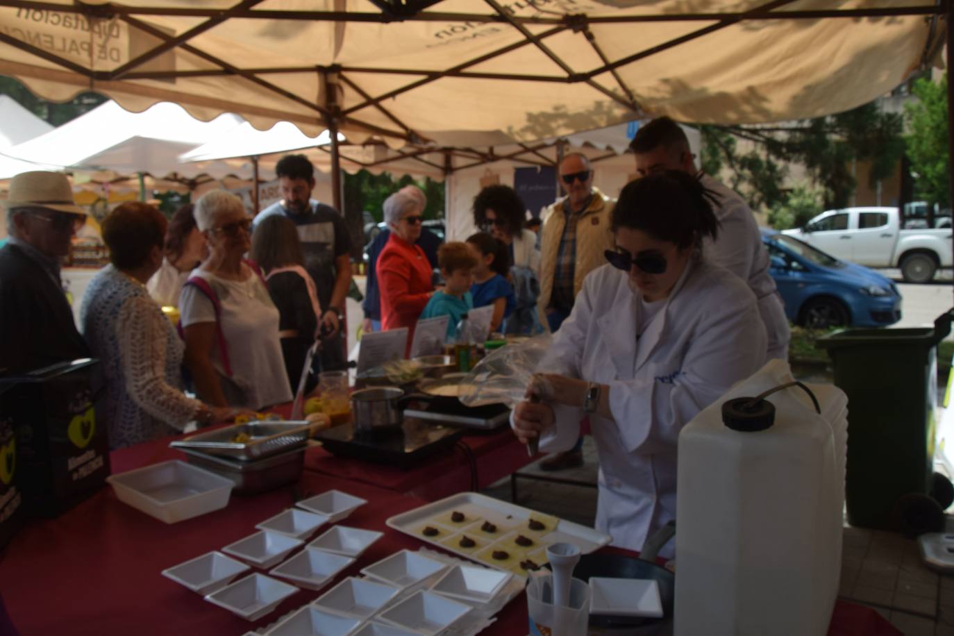 Guardo saborea los buenos alimentos de Palencia
