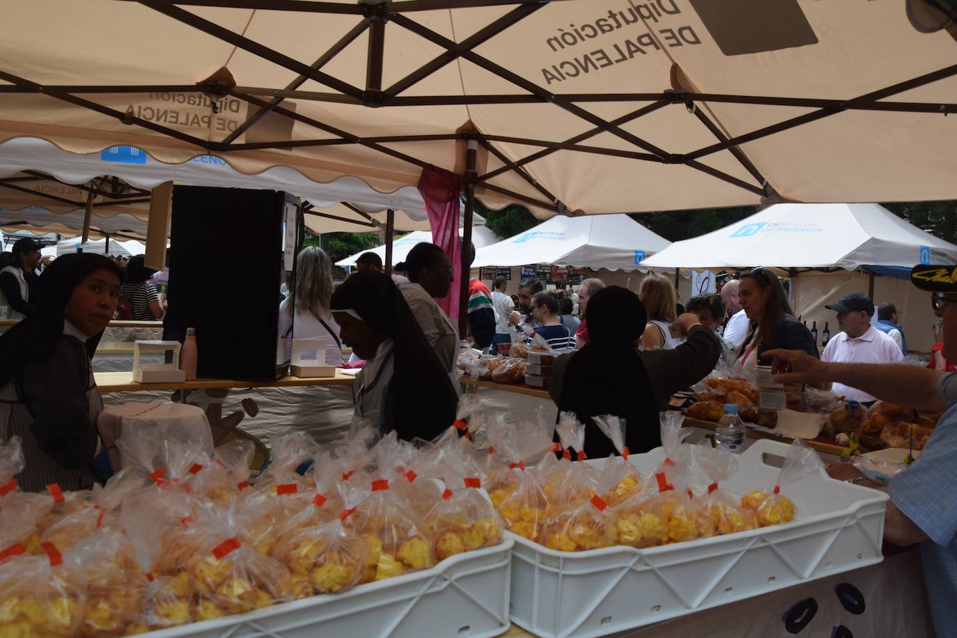 Guardo saborea los buenos alimentos de Palencia