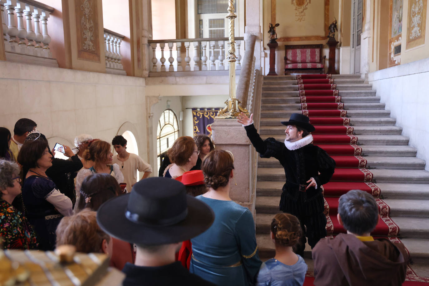 Un paseo en directo por la historia del Palacio Real de Valladolid