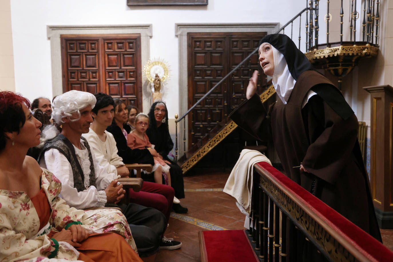 Un paseo en directo por la historia del Palacio Real de Valladolid