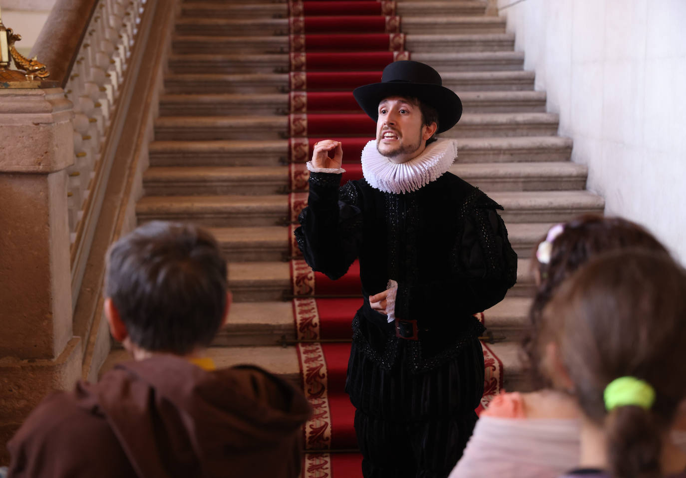 Un paseo en directo por la historia del Palacio Real de Valladolid