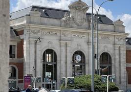 Fachada principal de la Estación Valladolid-Campo Grande.