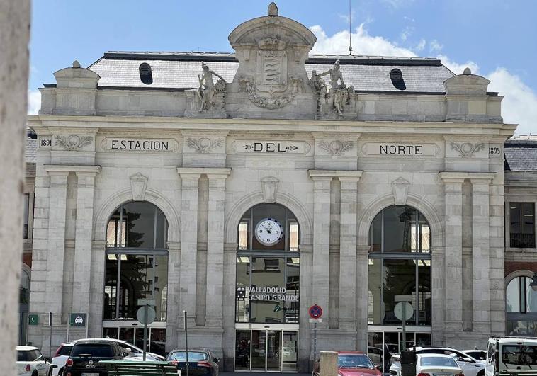 Fachada principal de la Estación Valladolid-Campo Grande.