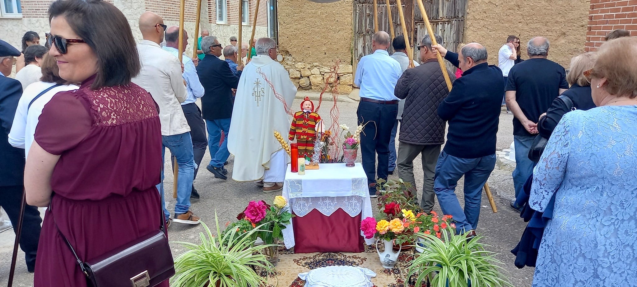 Cevico de la Torre revive la tradición del Corpus