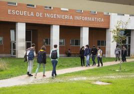 Escuela de Ingeniería Informática Universidad de Valladolid, en una imagen de archivo.