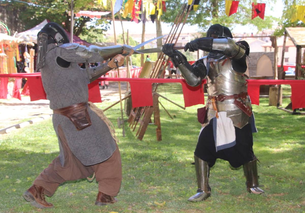 Actividad organizada dentro de una Feria Medieval pasada.