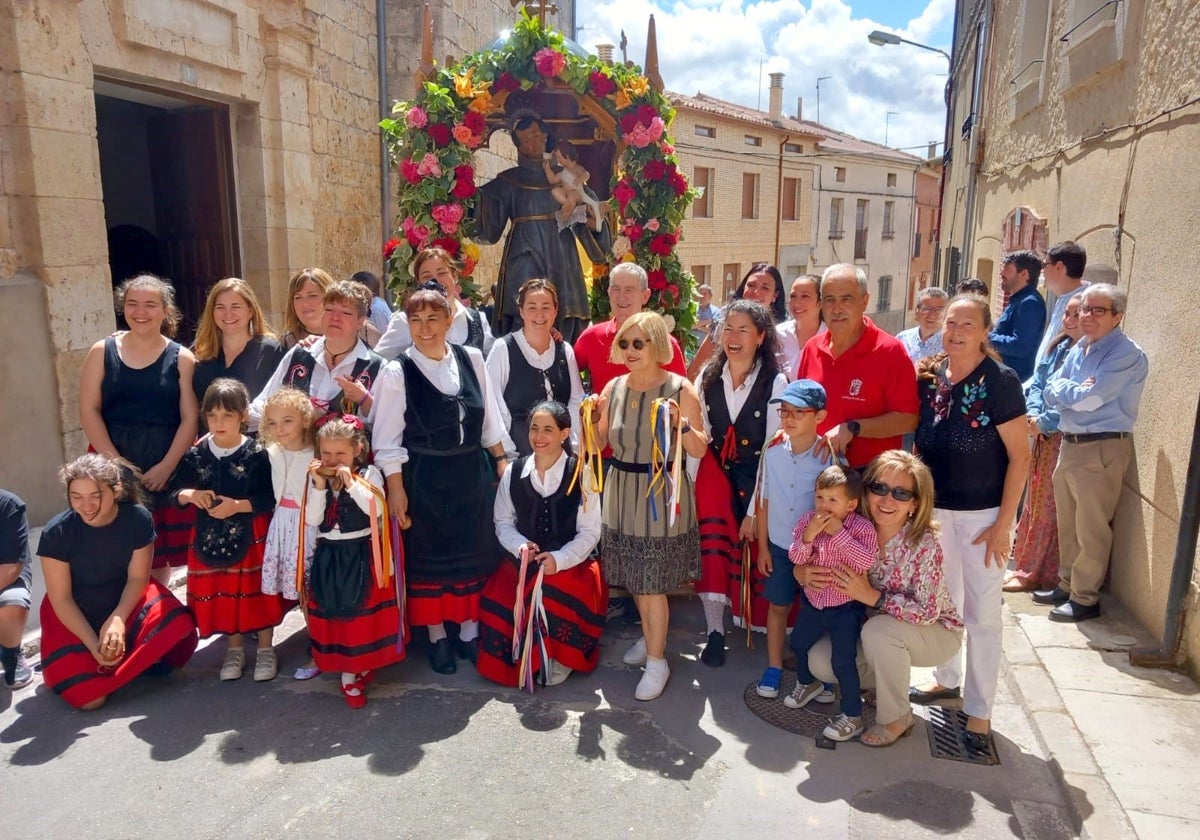 Castrillo de Don Juan celebra a San Antonio de Padua