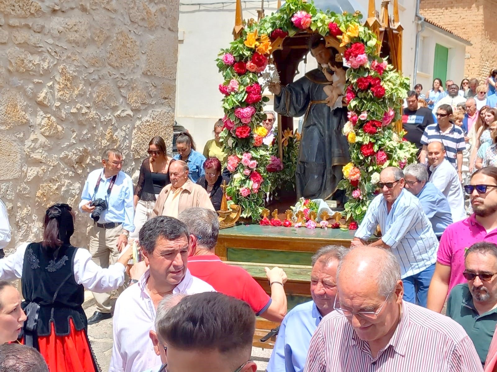 Castrillo de Don Juan celebra a San Antonio de Padua