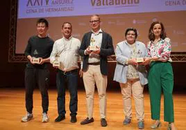 Ganadores del Concurso Provincial de Pinchos de Valladolid.
