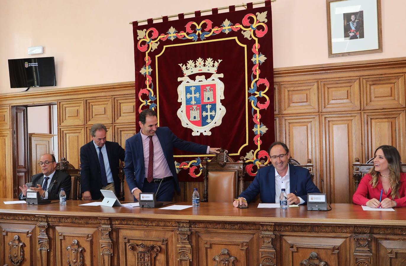 El Ayuntamiento de Palencia celebra el último pleno del mandato