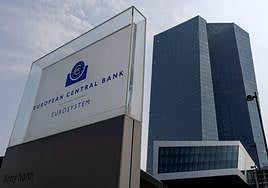Fachada del Banco Central Europeo (BCE).