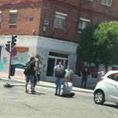 Herida una joven que circulaba en patinete tras una colisión con un coche