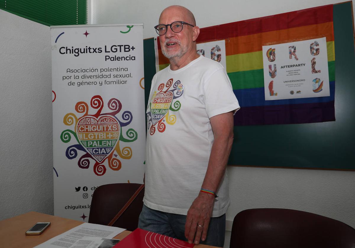 Pedro Azaola, presidente Chiguitxs LGTB+ Palencia.