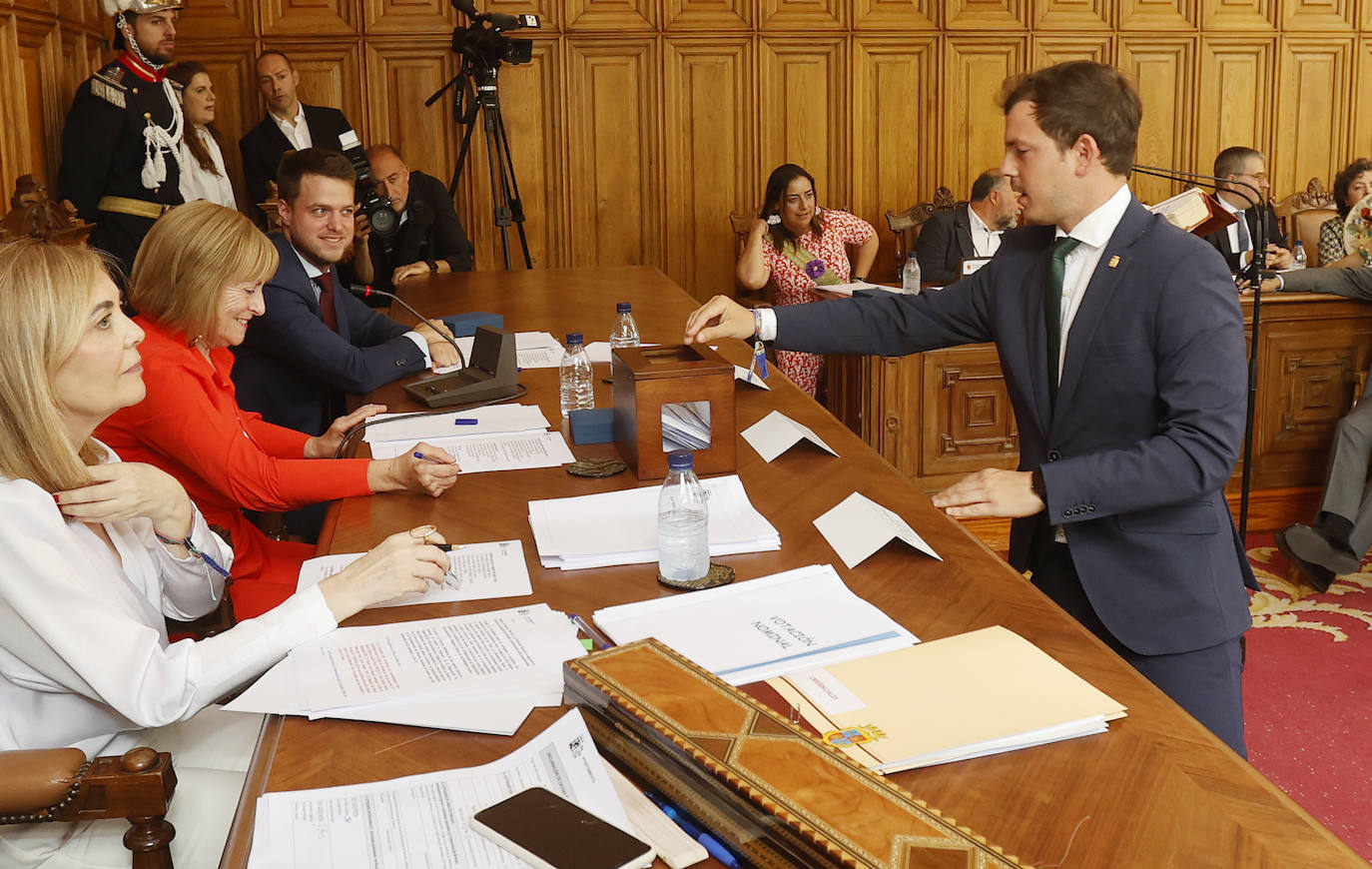 Así ha sido la toma de posesión de los concejales en Palencia