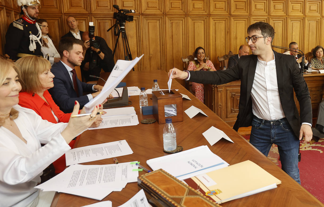 Así ha sido la toma de posesión de los concejales en Palencia