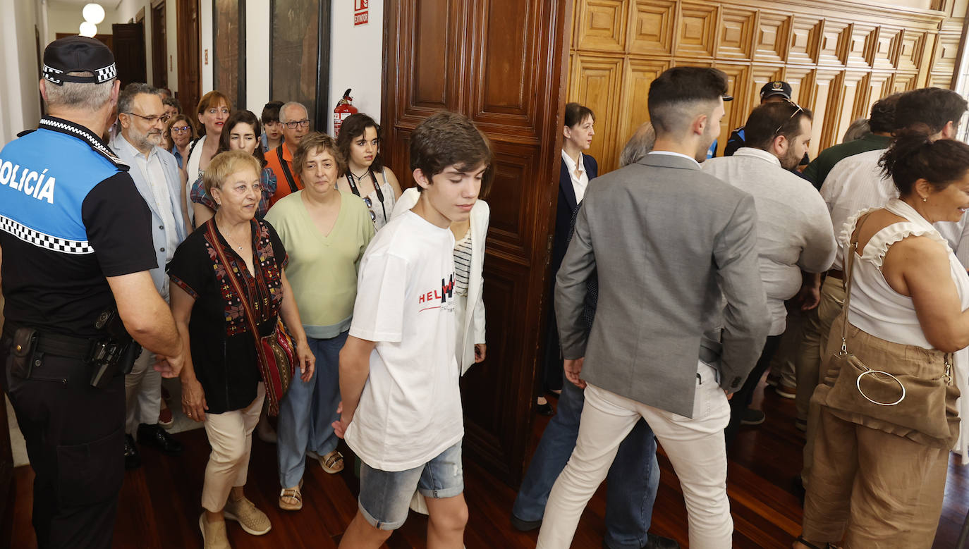 Saludos y felicitaciones en la nueva corporación de Palencia