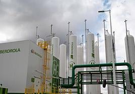 Planta de hidrógeno verde de Iberdrola en Puertollano.