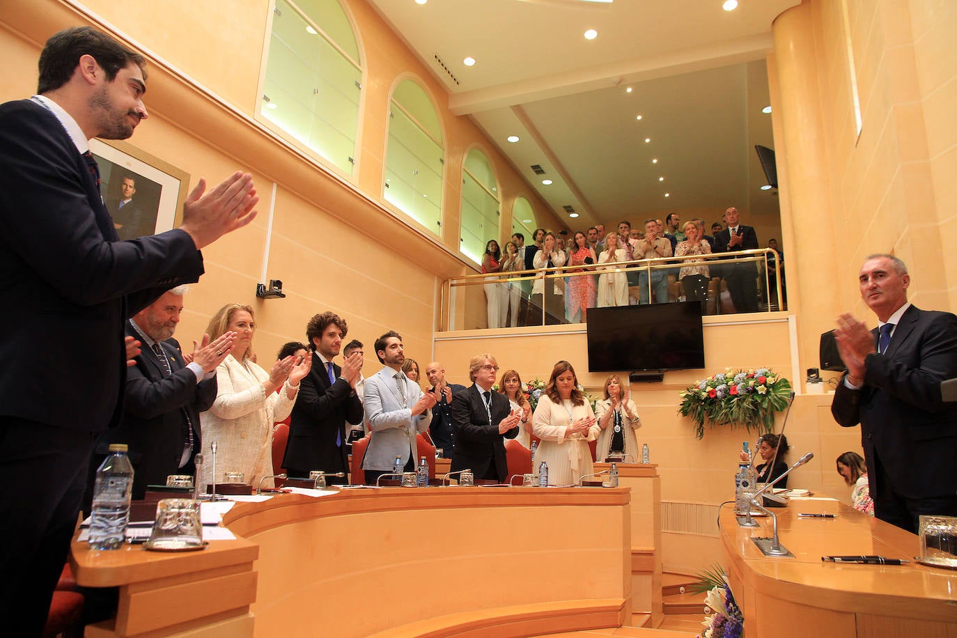 Toma de posesión de José Mazarías como alcalde de Segovia (2)