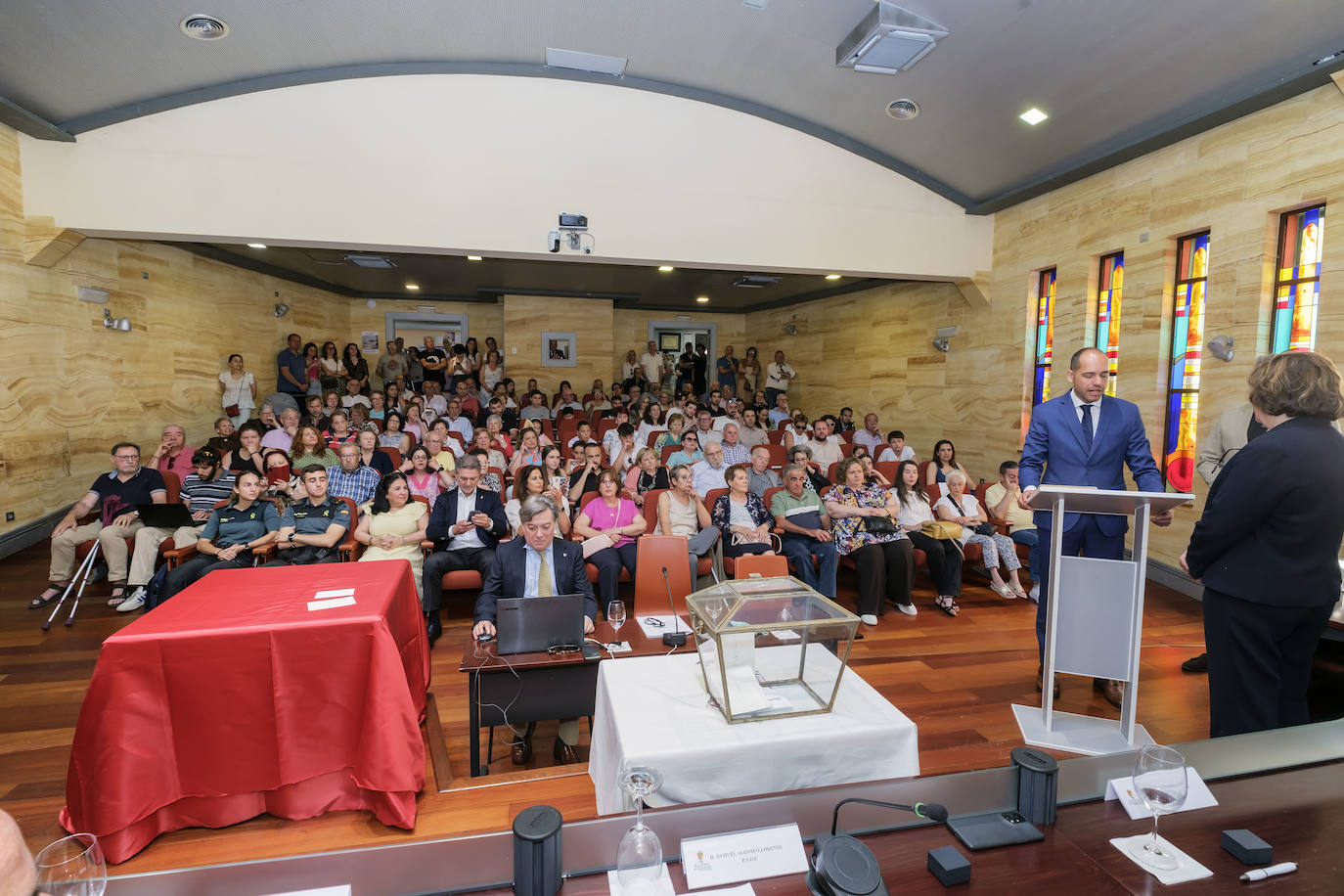 Pleno de constitución del Ayuntamiento del Real Sitio