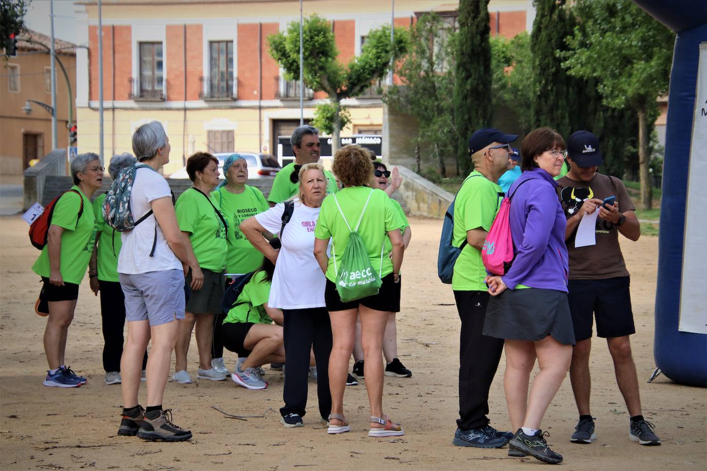 Búscate en la marcha contra el cáncer celebrada en Medina de Rioseco (1 de 2)