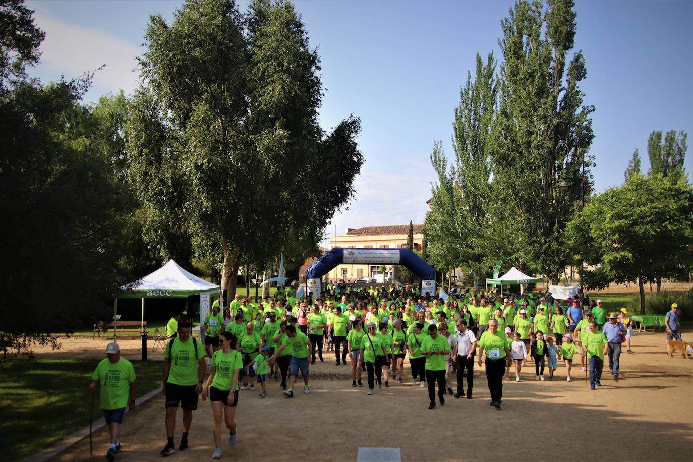 Búscate en la marcha contra el cáncer celebrada en Medina de Rioseco (2 de 2)