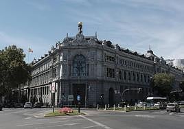 Sede del Banco de España en Madrid.